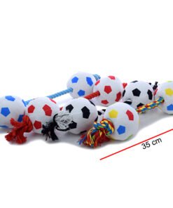 MC081 PELOTAS CON SOGA P/MASCOTAS