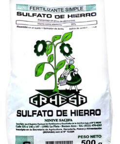 GRHESA SULFATO DE HIERRO X 500 GRS