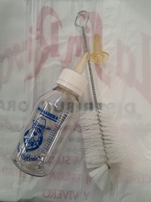 MAMADERA CACHORRO X 100 ML C/LIMPIA SIR