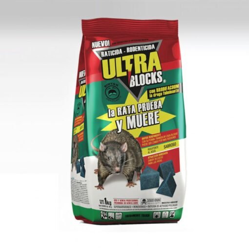 BINKA ULTRA RATICIDA BLOCK PARAFINADO X 1kg