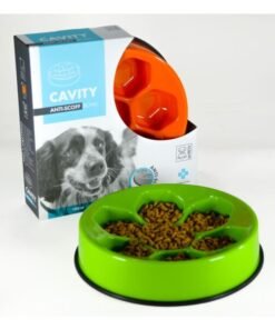 CAVITY SLOW FEED NARANJA M-PETS COME LENTO