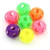 PELOTA PLASTICA CON CASCABEL X 6 UNID