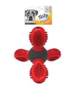 SATURN DOG TOY ROJO M-PETS