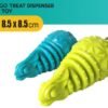 DROGO NARANJA TREAT DISPENSER M-PETS