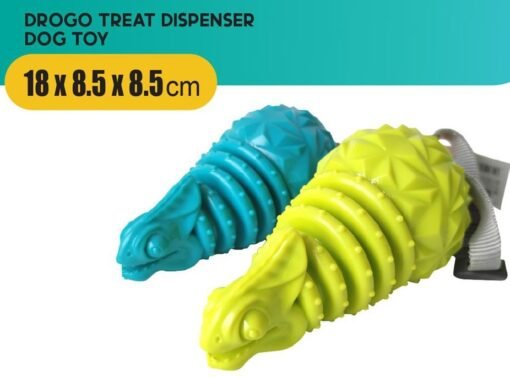 DROGO NARANJA TREAT DISPENSER M-PETS