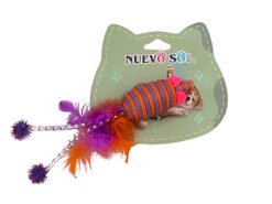 RATITA HILO C/PLUMA Y POMPOM IMPORTADOR