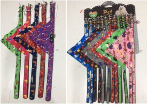 COLLAR C/PAÑUELO ESTAMPADO 1.5CM IMPORTADO