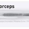 SEACHEM PINZA 25 CM CURVE FORCEPS