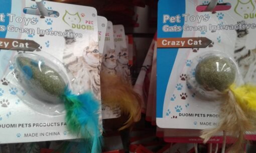 PELOTA HIERBA GATERA C/PLUMA IMPORTADOR