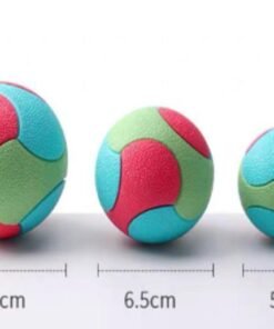 JUGUETE PELOTA GOMA COLOR 75MM IMPORTADOR