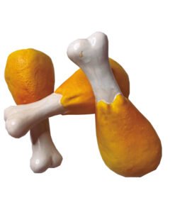 JUGUETE DE VINILO C/ CHIFLE (PATA DE