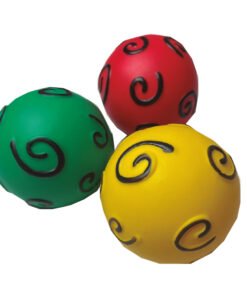 JUGUETE DE VINILO C/ CHIFLE (PELOTA G ) HT