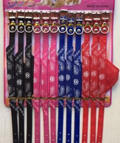 COLLAR CUERO C/PAÑUELO N-1 X 12 UN