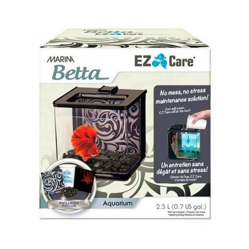 MARINA BETTA EZ CARE AQUARIUM 2.5 NEGRO