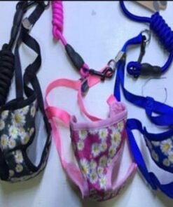 CONJ PECHERA C/FLORES C/BRILLO (TT2806)