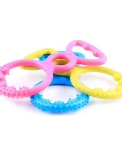 MC001 JUGUETE MANIJA DE GOMA CON AROS