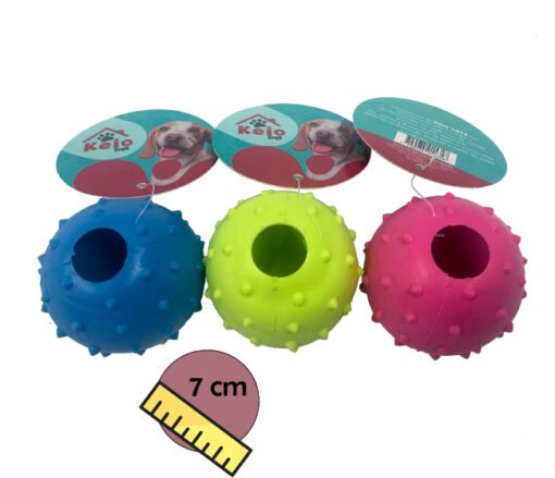 MC013  PELOTA DISPENSER P/SNACK 7CM
