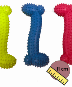 MC012  JUGUETE HUESO C/PINCHES 15CM