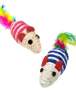 MC038 JUGUETE RATA SISAL LARGE