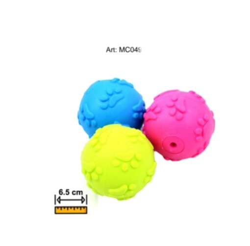 MC049 PELOTA CON CHIFLE 6.5 CM
