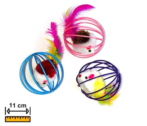 MC070 PELOTA GLITTER 5 CM