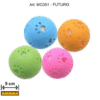 MC050 PELOTA DE GOMA CON CHIFLE 9 CM