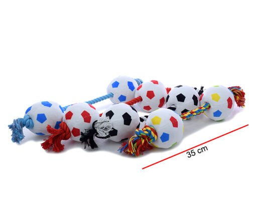 MC079 PELOTA DE GOMA CON CHIFLE 8 CM