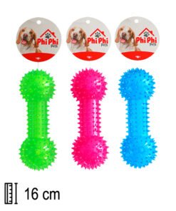 MC105  PALO DE GOMA PINCHES C/CHIFLE 16.6CM