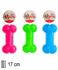 MC106 HUESO DE GOMA PINCHES C/CHIFLE 17 X 7.5