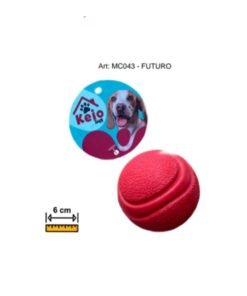 MC043 PELOTA DE GOMA RESISTENTE P/MASCOTAS
