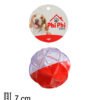 MC112 PELOTA CHIFLE Y LUZ 7CM