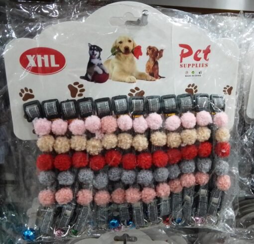 COLLAR C/ POMPON P/GATOS X 12 UN IMPORTADOR