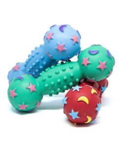 JUGUETE DE VINILO C/ CHIFLE (PESA GYM C/