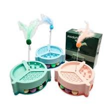 JUGUETE INTERACTIVO P/GATO DISPENSER DE