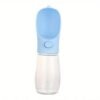 BEBEDERO PORTATIL TRANSPARENTE ON/OFF 350 ML