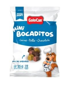 GOLOCAN MINI BOCADITO CAR,PO,CHOC X 55 GR 10+1