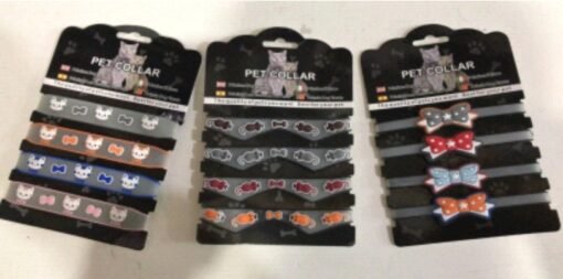 COLLAR P/GATO X 4 UN FOSFORECENTE IMPORTADOR