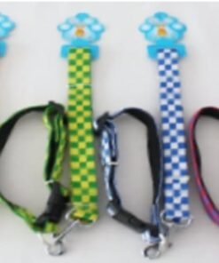 CONJUNTO COLLAR Y CORREA A CUADROS