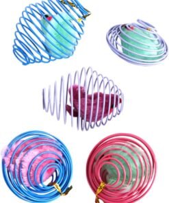 JUGUETE RATON C/PLUMA EN RESORTE IMPORTADOR