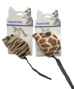 JUGUETE RATA ANIMAL PRINT (109-15) IMPORTADOR