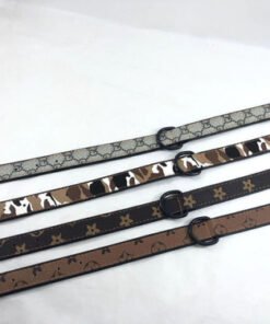 COLLAR CUERINA ESTAMPADO 44CM X 2CM