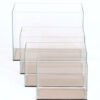 JUEGO DE PECERAS RECTANGULAR X 4 UN