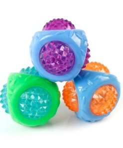 PELOTA CON LUZ 12 CM IMPORTADOR
