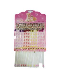 COLLAR SILICONA P/ GATO X 12 UNIDADES