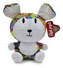 PELUCHE PERRO Y GATO SENTADO 22CM