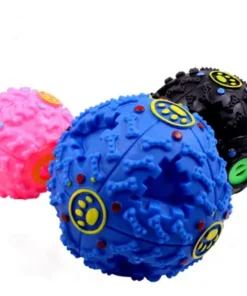 MC046 JUGUETE PELOTA DISPENSER SNACK 10CM