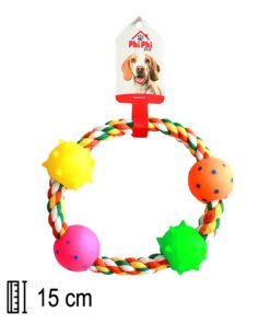 MC125 SOGA CON PELOTAS 15CM