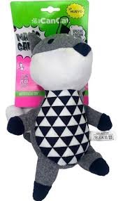 CAN CAT ARDILLA DE FELPA 18 X 22 CM