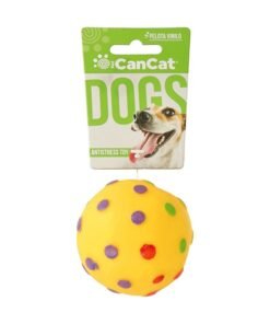 CAN CAT PELOTA PUNTOS COLORES C/CHIFLE