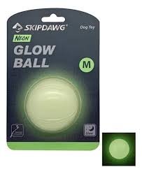 GIGWI SKIPDAWG NEON GLOW BALL MILLEX